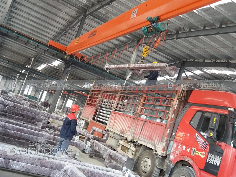 十堰公共自行車棚發貨案例