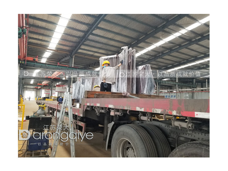 仿古候車亭發貨圖