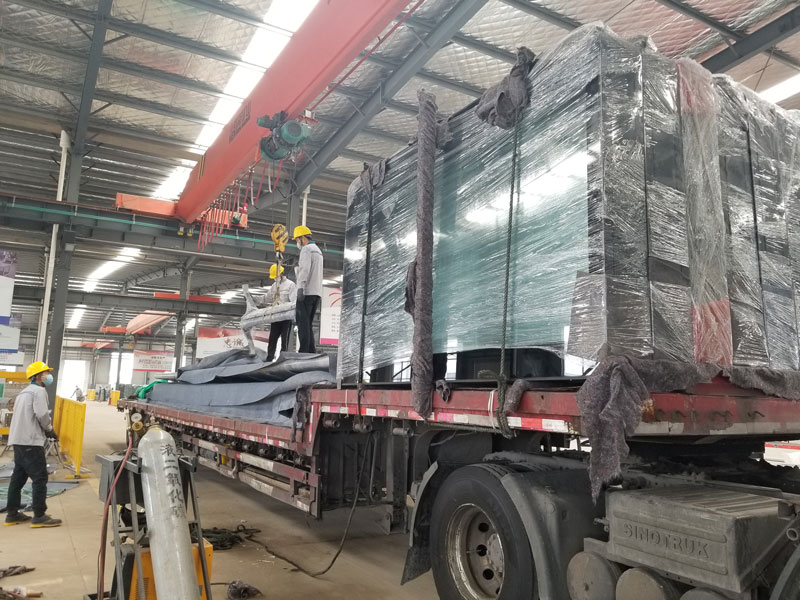 榮大候車亭廠家供應第七批江蘇公交候車亭發貨