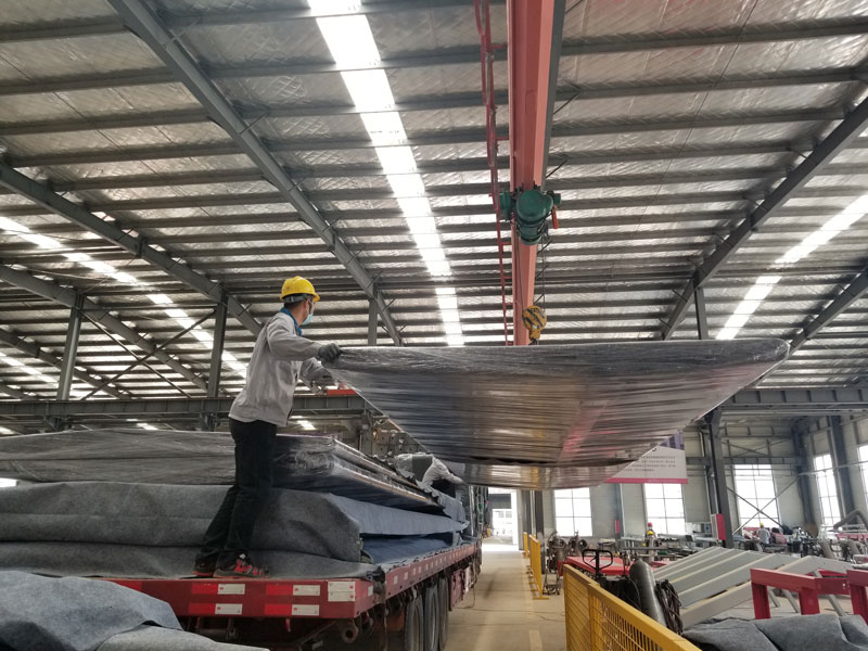 榮大候車亭廠家供應第八批江蘇公交候車亭發貨