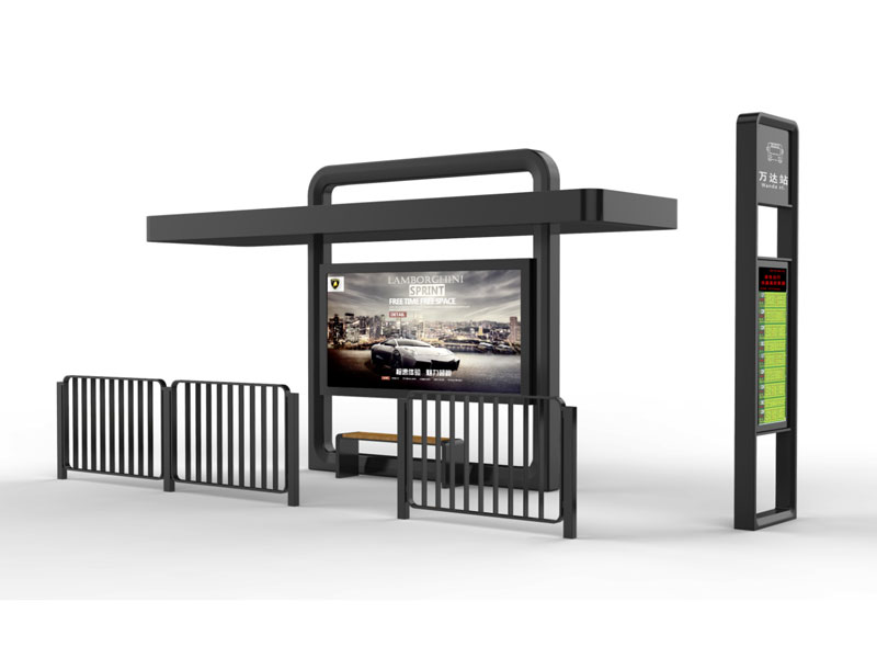 公交站臺候車亭的更新換代配圖二