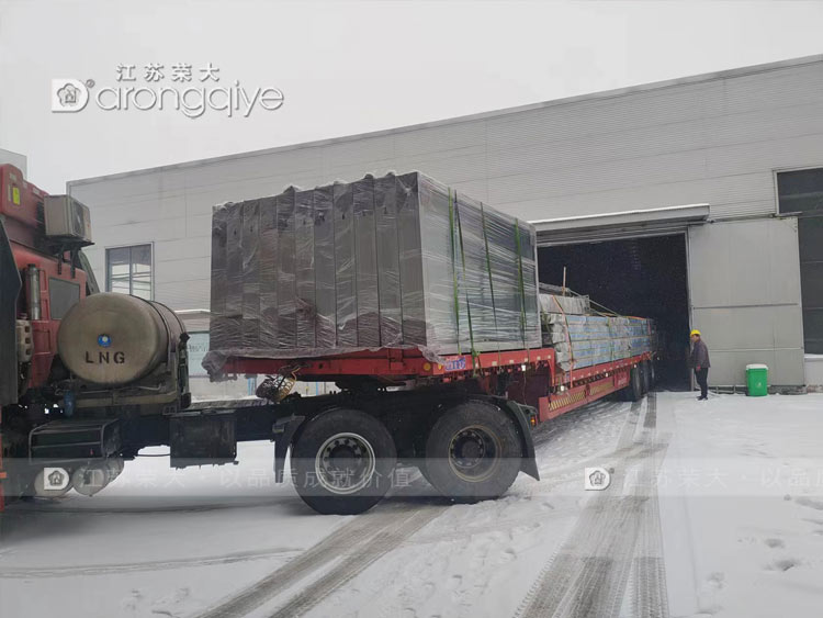 山東公交車站候車亭發車圖片