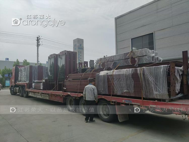 山東智能候車亭第十四批發貨